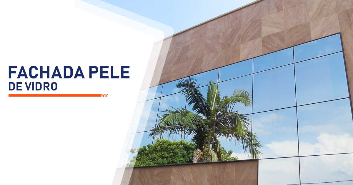 Fachada de Pele de Vidro Recife Cidade Universitária PE